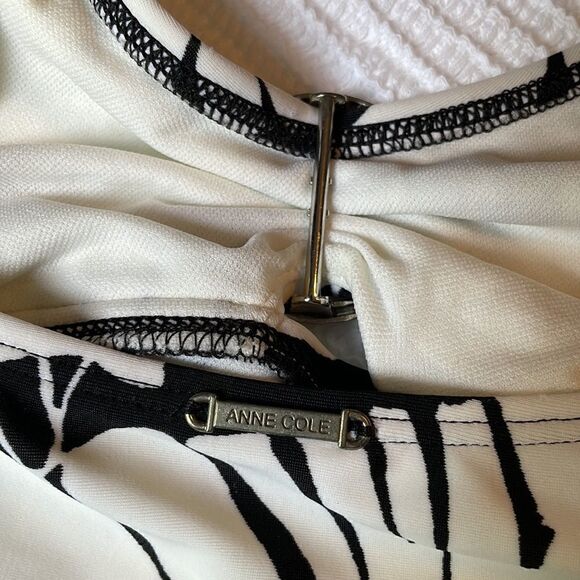 Anne Cole New York Two Piece Swimsuit Bikini - 12 - Great Used Condition - Picture 7 of 8